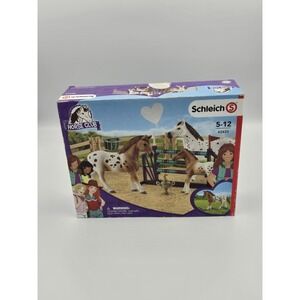 Schleich 42433 Lisa's Tournament Training Appaloosa Set Toy Figurines 2018